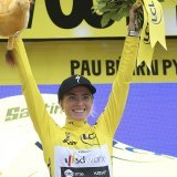 La Néerlandaise Demi Vollering est la dernière lauréate du Tour de France. KEYSTONE/AP